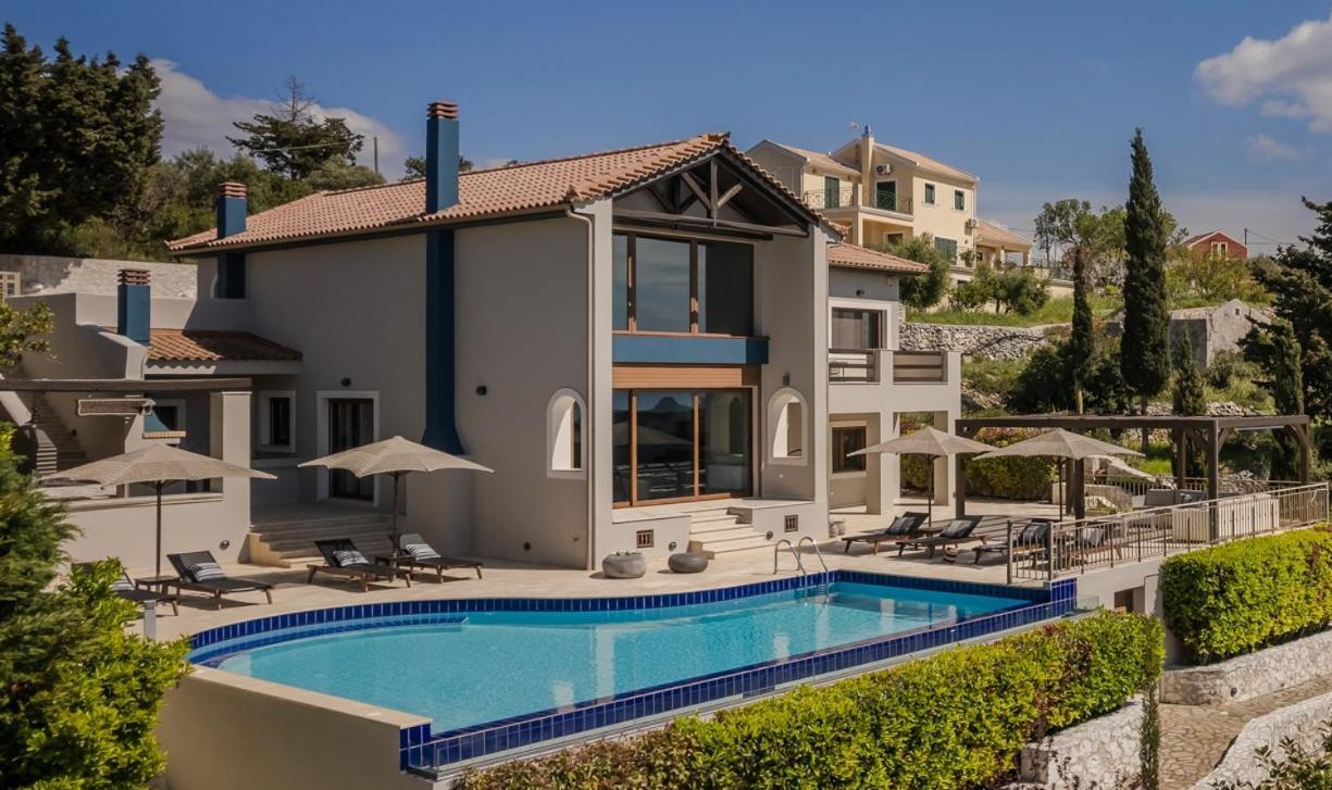 Luxury Villa Karmaniolos Fiskardo Kefalonia Exterior photo