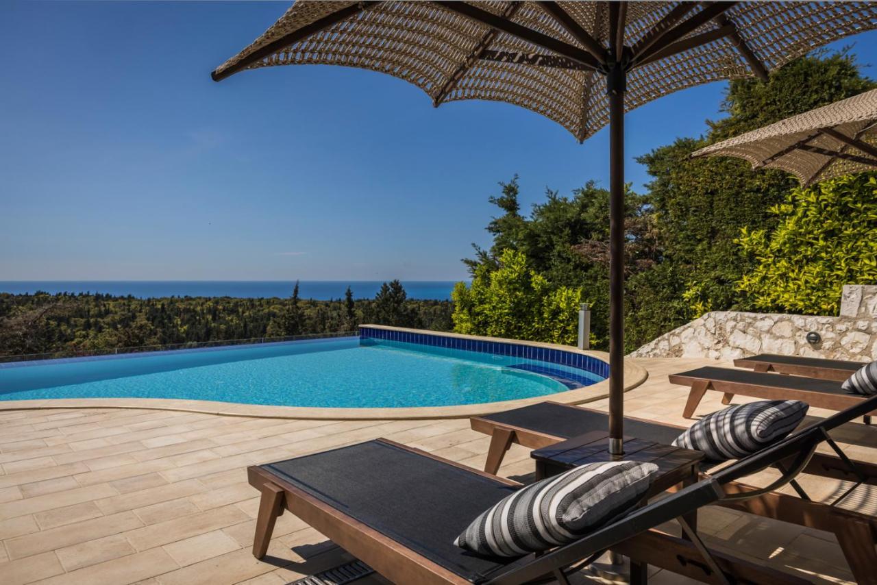 Luxury Villa Karmaniolos Fiskardo Kefalonia Exterior photo
