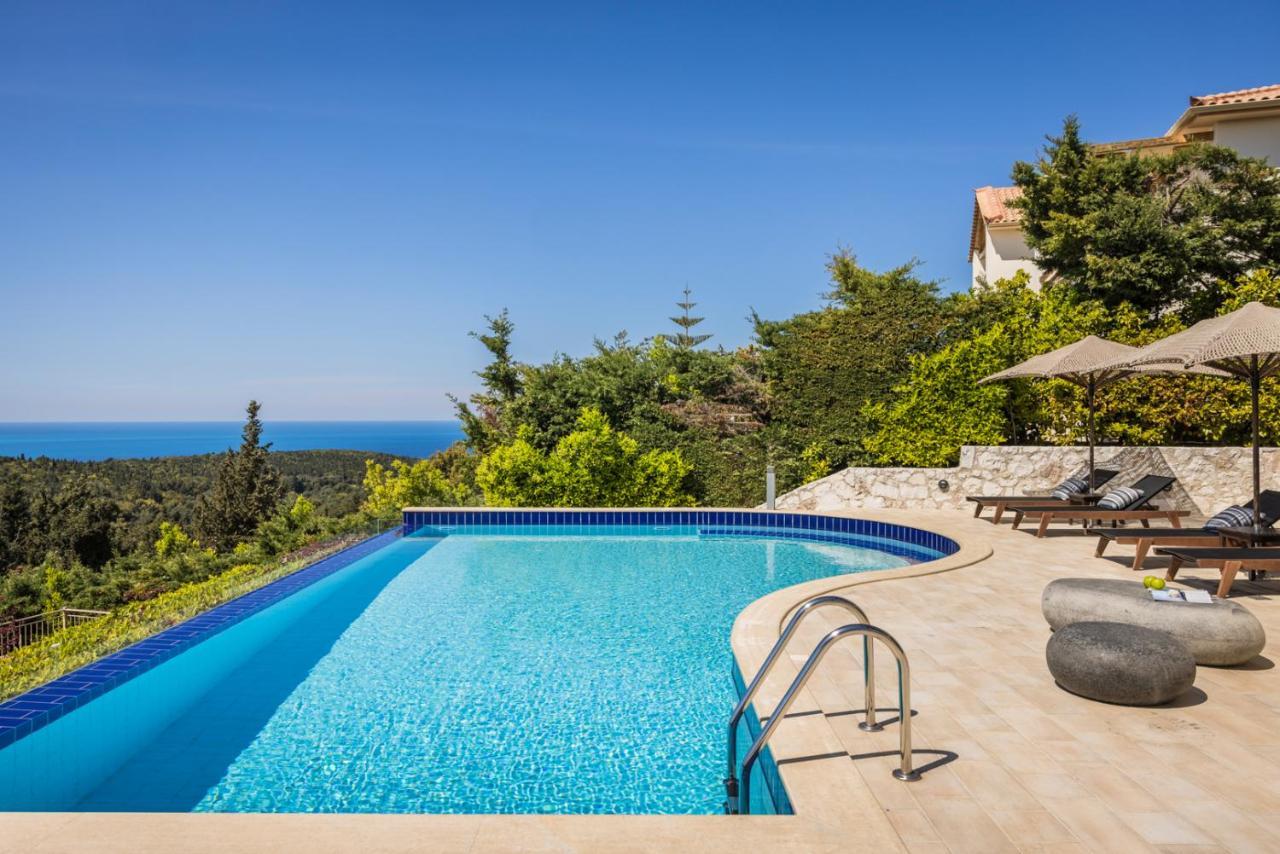 Luxury Villa Karmaniolos Fiskardo Kefalonia Exterior photo
